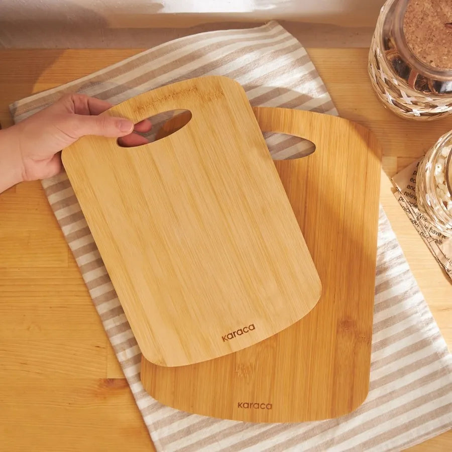 at Home 2-Piece Bamboo Cutting Board Set