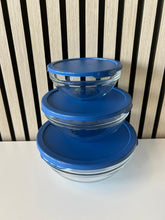 Pasabahce 3 parca cam saklama kabi  kapakli pb-97314