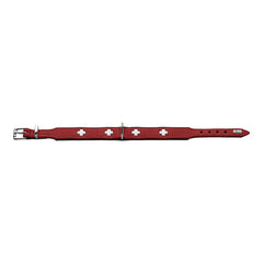 Dog collar Hunter Swiss Red/Black (47-54 cm)
