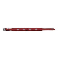 Collar para perros Hunter Swiss Rojo/Negro 35-43 cm