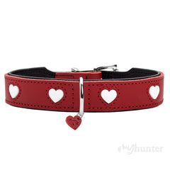 Collier pour Chien Hunter Love M/L 47-54 cm Rouge