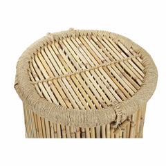 Set of Baskets DKD Home Decor Natural Bamboo Rope 44 x 44 x 60 cm