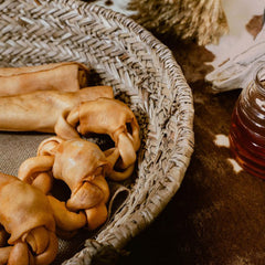 Dog Snack Gloria Rawhide Honey Chewy 12 Units