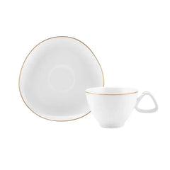 Juego de tazas de café Karaca Middle 90 ml para 6 personas