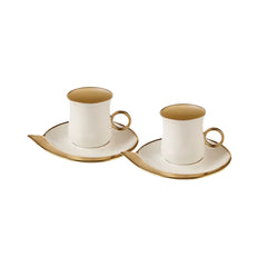 Karaca Dela Coffee Cup Set for 2