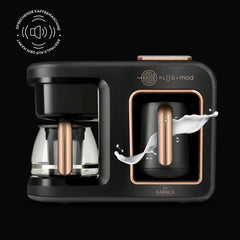 Karaca Hatır Plus Mod 5 in 1 Tea and Coffee Maker Black Copper 1385W