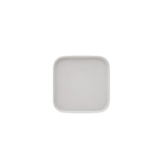 Karaca Cubique Gray 35-delig porseleinen ontbijt-/serveerset voor 6 personen, vierkant