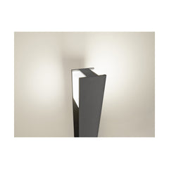 Lampe LED Philips Sobremuro/pie E27 Anthracite Acier inoxydable Aluminium 14 W 14 W