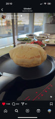 4-Loch-Pfannkuchenpfanne + 28 cm Crêpe-Pfanne