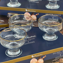 Paşabahçe Gold Ice Ville 6 stuks ijs