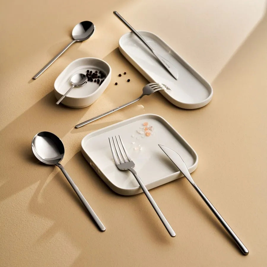 Karaca Focus Elegance 84-Piece Cutlery Set for 12 with Special Box