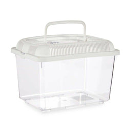 Fish tank With handle Large White Plastic 7 L 20 x 20 x 30 cm (8 Units)