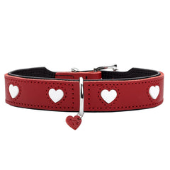 Collar para perros Hunter Love M/L 47-54 cm Rojo