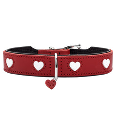 Collar para perros Hunter Love M 41-49 cm Rojo