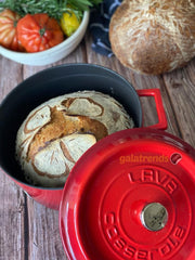 Lava Cast Round Casserole Red 24 cm  LV Y TC 24 K2 4,47 liter