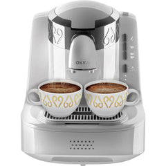 OK002 OKKA Türk Kahve Makinesi - Beyaz