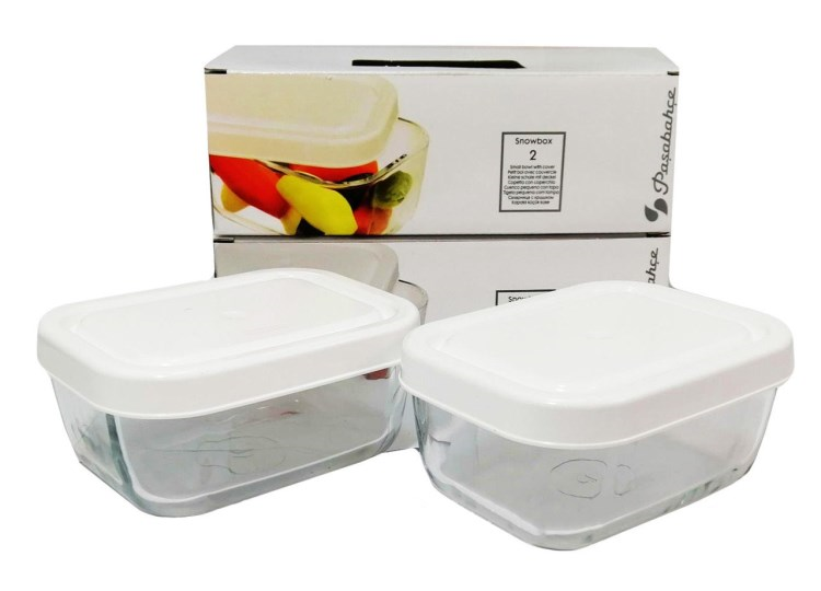 Paşabahçe Snow Box Storage Container 2 pcs PB-53733