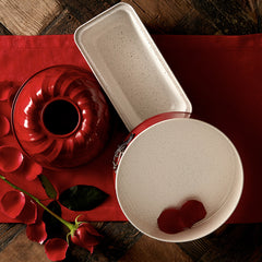 Karaca Retro Red Cake Set