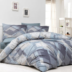 MOSAIC BEIGE RANFORCE QUILT COVER SET