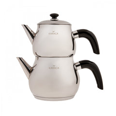 Karaca Layla Black Teapot Set