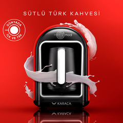 Karaca Hatır Mod Milk Turkish Coffee Machine Red