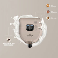 Karaca Hatır Hüps Milk Turkish Coffee Machine Beige