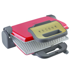 Karaca Retro Red Grill and Toaster