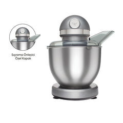 Karaca Mastermaid Chef Küchenmaschine Galaxy Grey 1500W 5 Lt