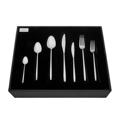 Karaca Flow 84 Pcs Cutlery Set for 12 Persons Elegance Boxed
