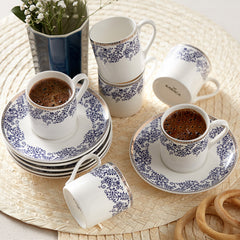 Karaca Bella Kaffeetassen Set 6 Stuck