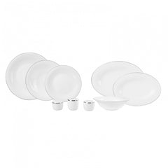 Karaca Fine Pearl Fame 58 Pieces Pearl Dinnerware Set for 12 Persons