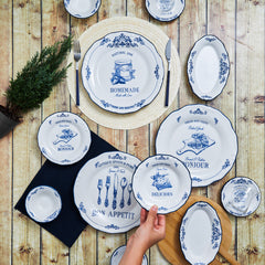 Karaca Antique 26 Pcs Breakfast/Service Set for 6 Persons