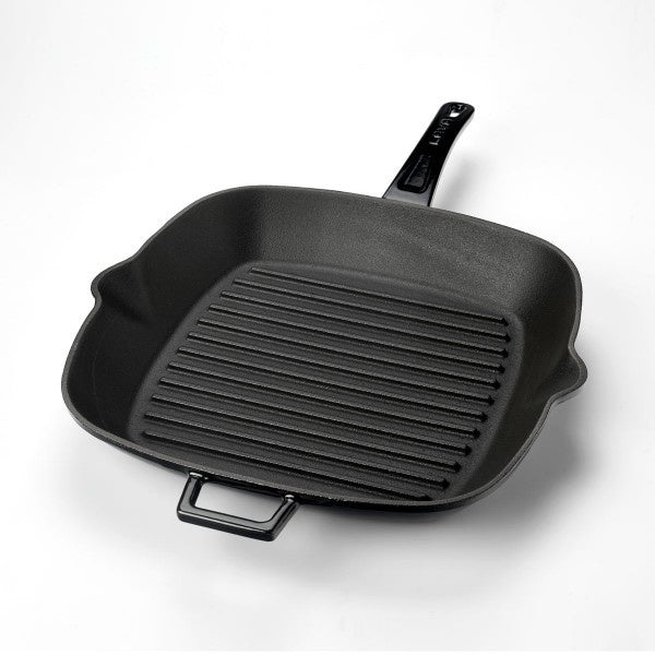 Lava Casting Black Grill Pan Metal Handle 28 cm LV P GT 2828 K0