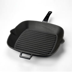 Lava Casting Black Grill Pan Metal Handle 28 cm LV P GT 2828 K0