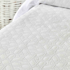 Karaca Home Back To Basic White Double Bedspread