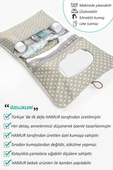 HAMUR Bebek Alt Açma Bakım Çantası Organizer Melis E64BC0850593HM