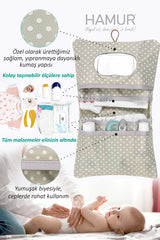 HAMUR Baby Wickeltasche Organizer Melis E64BC0850593HM