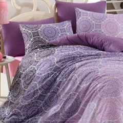 COLIN LILAC RANFORCE SINGLE BED LINEN SET