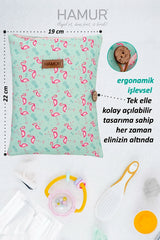 HAMUR Baby Diaper Bag Organizer Flamingo E64BC0850589HM