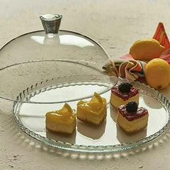 PB-95198 Paşabahçe Cake/Cake Serving Plate 32 cm with Lid