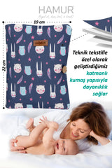 HAMUR Baby Wickeltasche Organizer Lila E64BC0850588HM