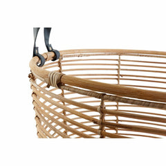 Basket set DKD Home Decor 51 x 51 x 31 cm Natural Brown