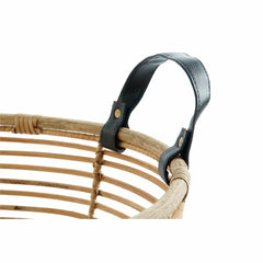 Basket set DKD Home Decor 51 x 51 x 31 cm Natural Brown