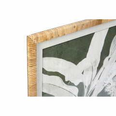 Painting DKD Home Decor Palms 50 x 2 x 70 cm Tropical (4 Pieces)