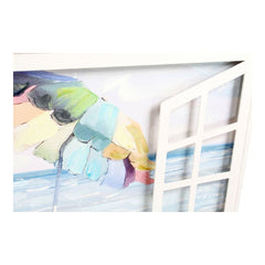 Cadre DKD Home Decor Window 120 x 4,5 x 80 cm méditerranéen (2 Unités)