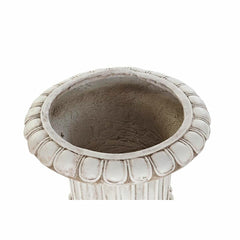 Planter DKD Home Decor Light grey Grey 45 x 45 x 61 cm Magnesium (45 x 45 x 61 cm)