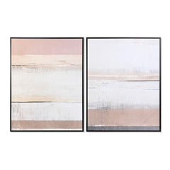 Painting DKD Home Decor 76 x 3,7 x 101 cm Modern Urban (2 Units)