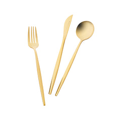 Karaca Orion Matte Gold 30 Pieces 6 Person Cutlery Set