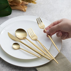 Karaca Orion Shiny Gold 30 Pieces 6 Person Cutlery Set