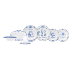 Karaca Antique 26 Pcs Breakfast/Service Set for 6 Persons